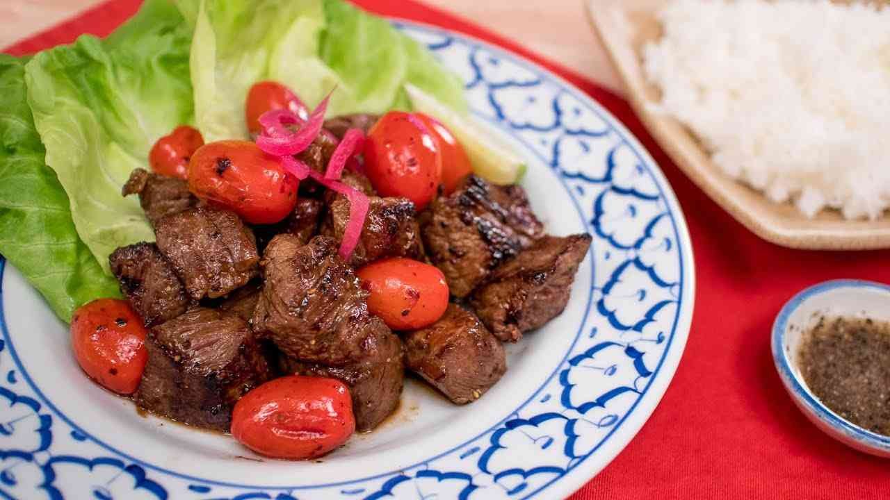 Beef Luc Lac (Vietnamese Shaking Beef) - Beef